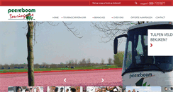 Desktop Screenshot of peereboomtouringcars.nl